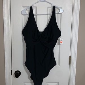 NWT black one piece